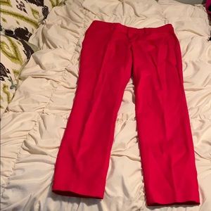 Old Navy Pixie Mid-Rise Pant (Red)